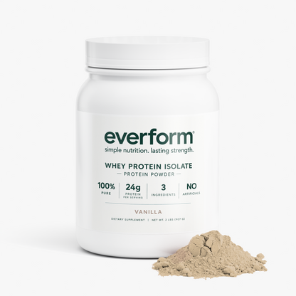 100% Pure Whey Protein Isolate - Vanilla
