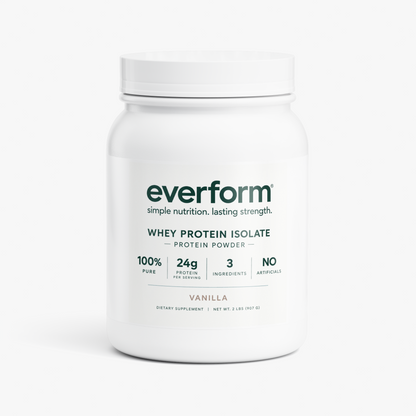100% Pure Whey Protein Isolate - Vanilla