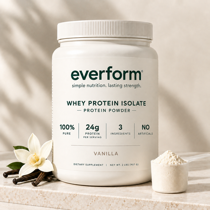 100% Pure Whey Protein Isolate - Vanilla
